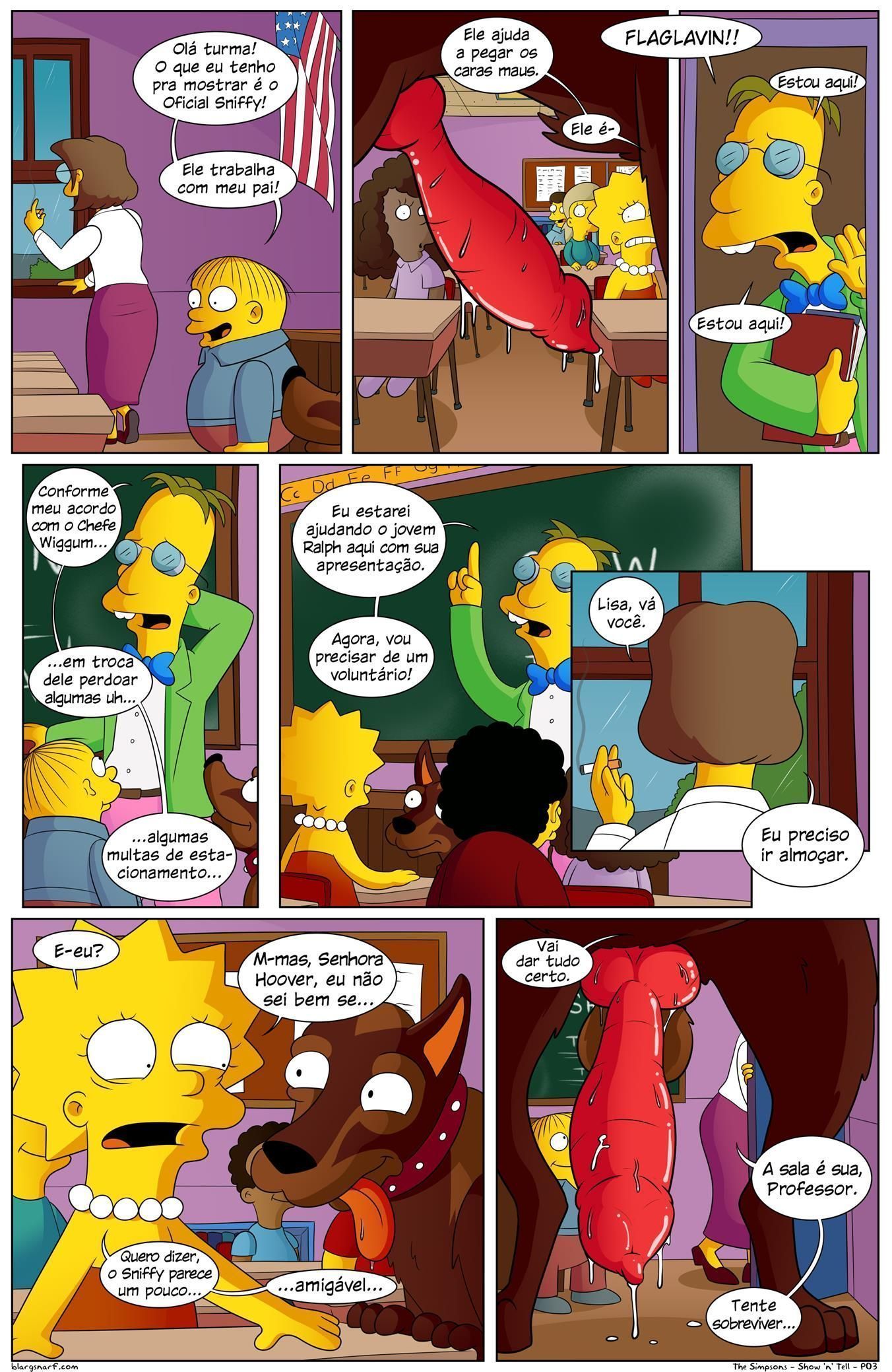 HQ Zoofilia Dos Simpsons